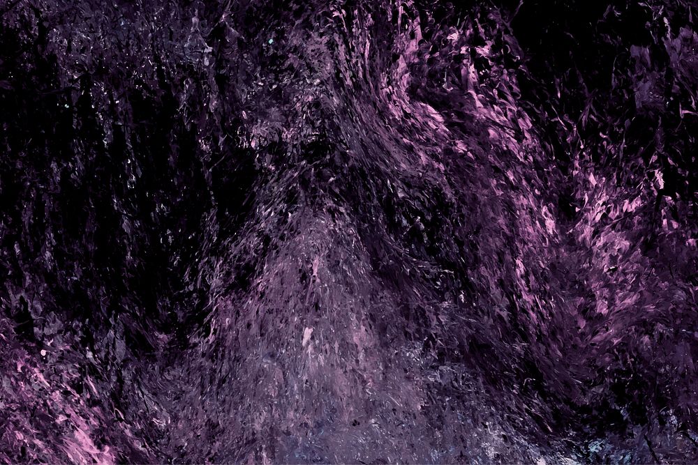 Dark purple oil paint textured background vector