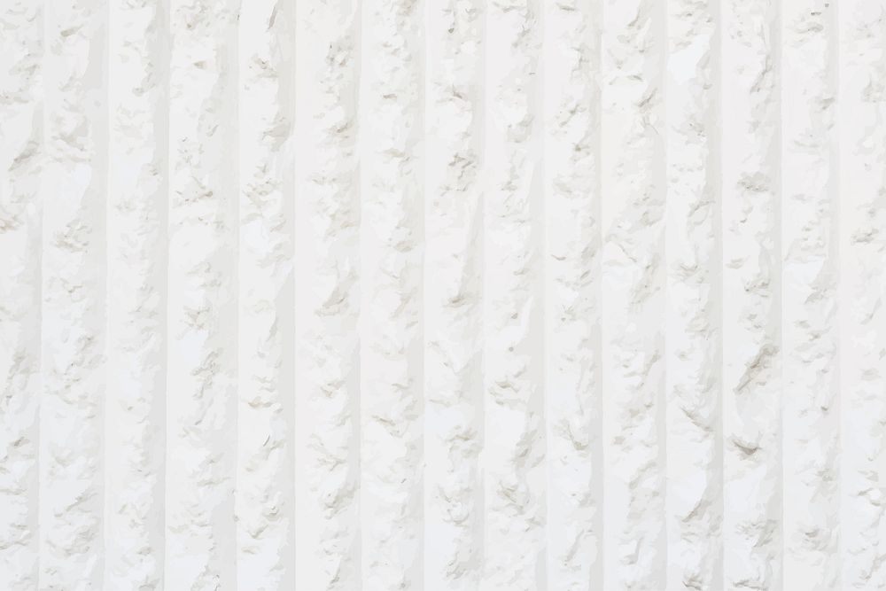 White brick wall textured background vector