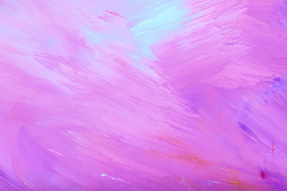 Purple paintbrush stroke textured background vector
