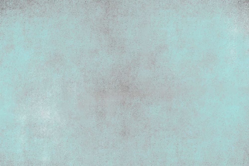 Grunge teal concrete textured background vector