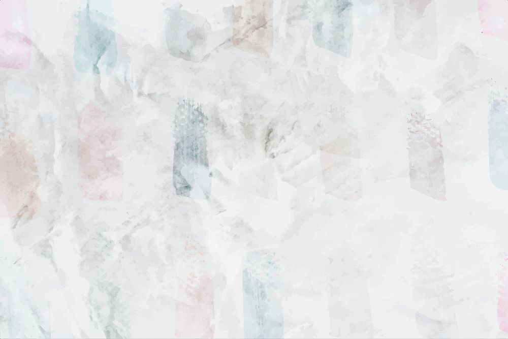 Gray paintbrush stroke textured background vector