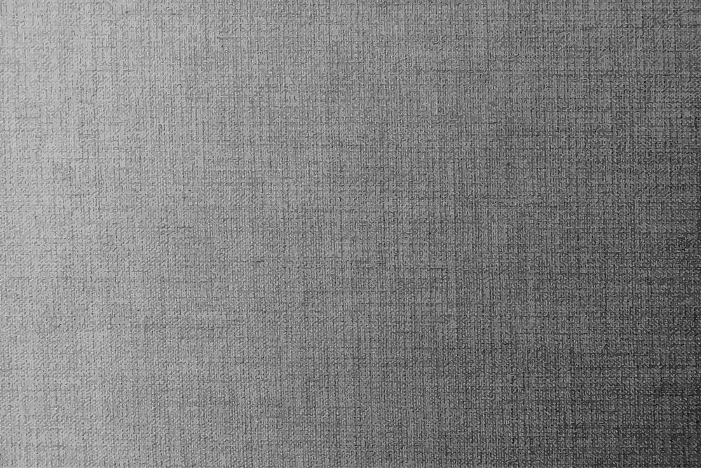 Gray plain fabric textured background vector