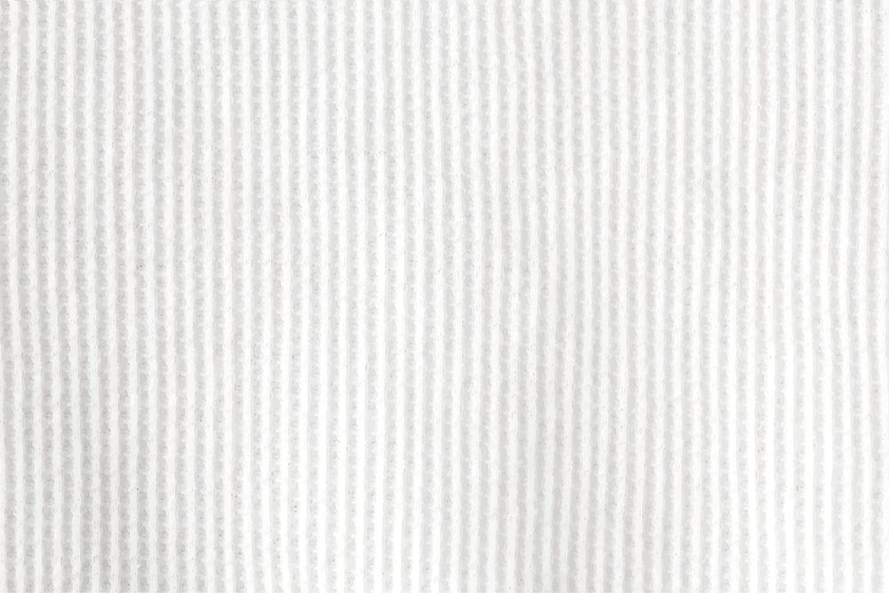 White plain fabric textured background vector