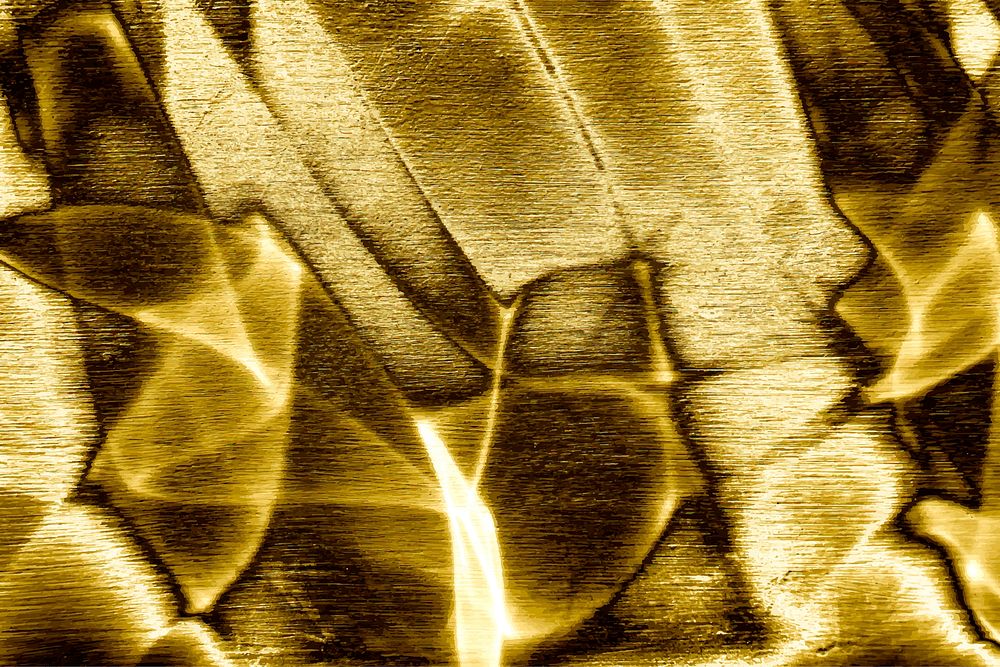 Abstract gold patterned background vector