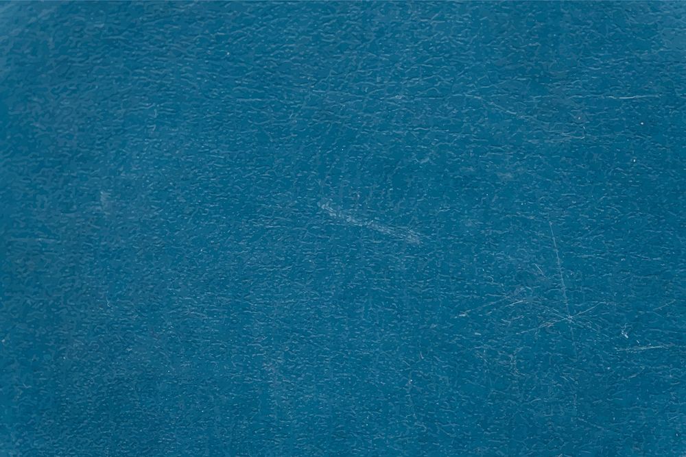 Blue leather textured background vector