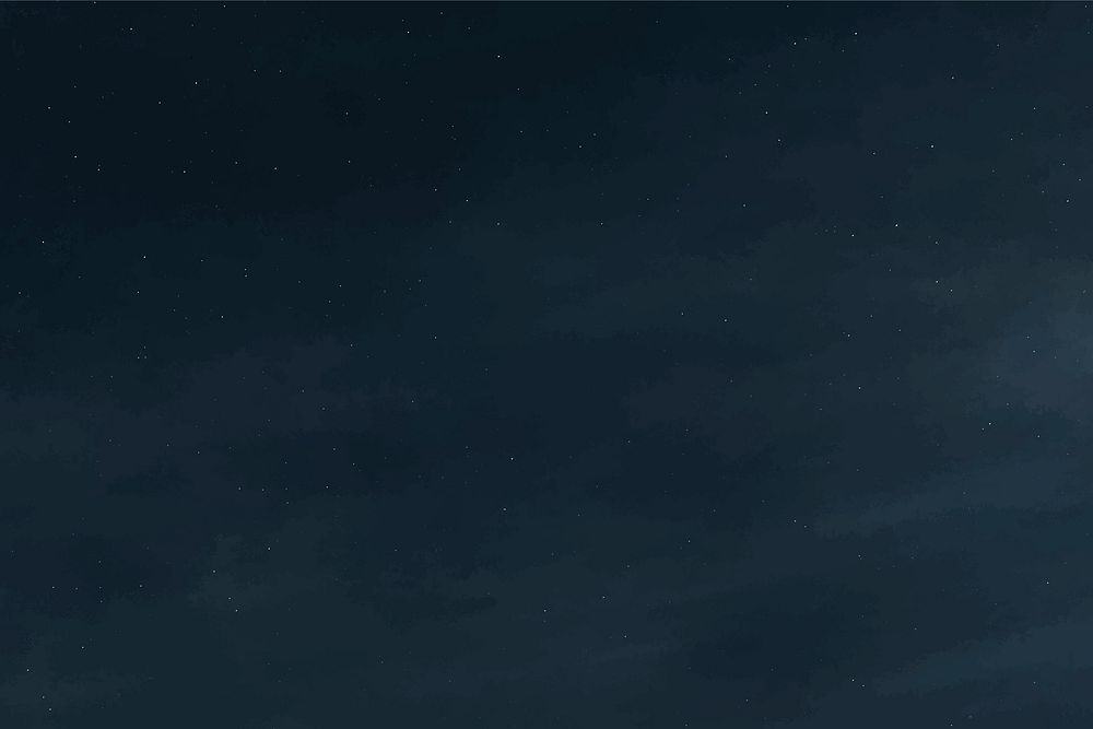 Night sky patterned background vector