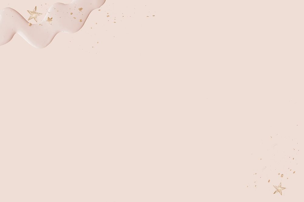Psd pink acrylic background with gold elements