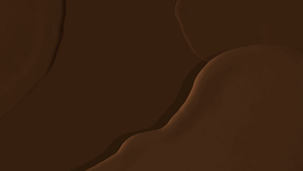 Abstract dark brown acrylic paint blog banner background