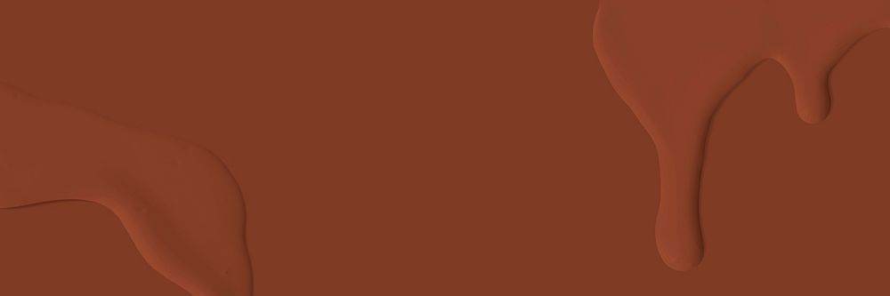 Brown acrylic paint email header background
