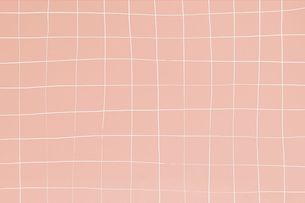 Watercolor pattern light pink square geometric background distorted