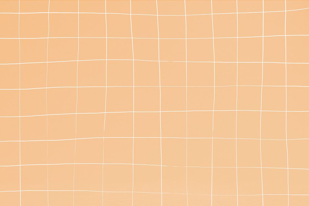 Peach puff  distorted square tile texture background illustration