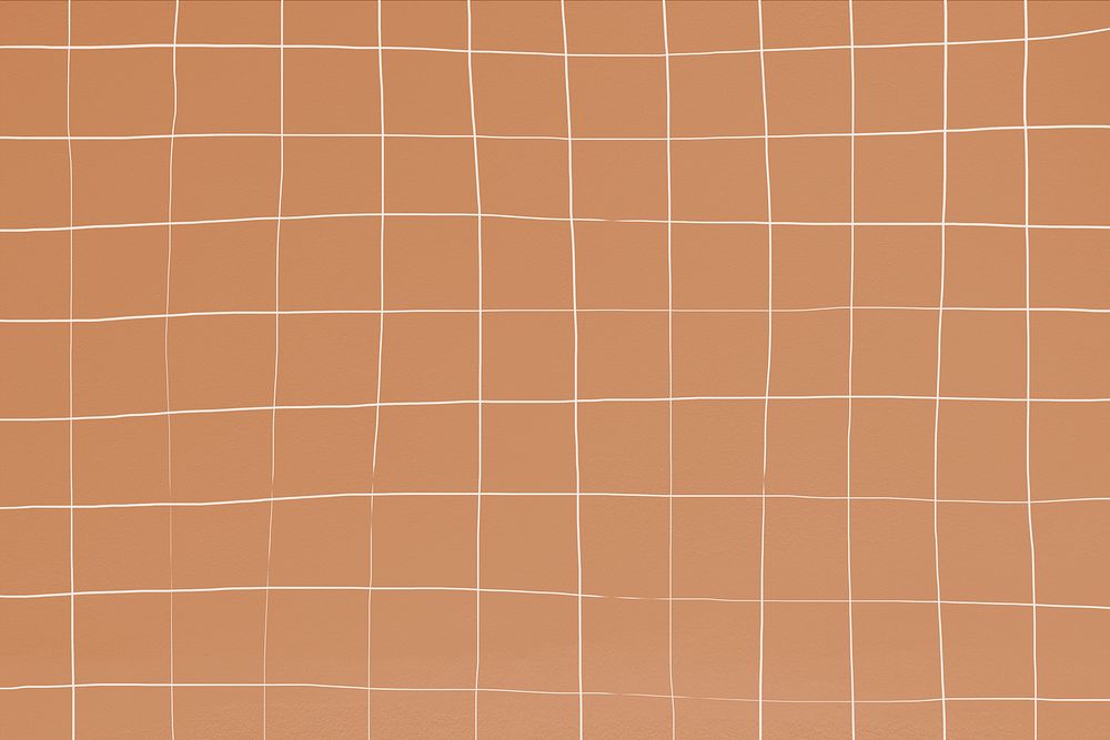 Watercolor pattern light brown square geometric background distorted