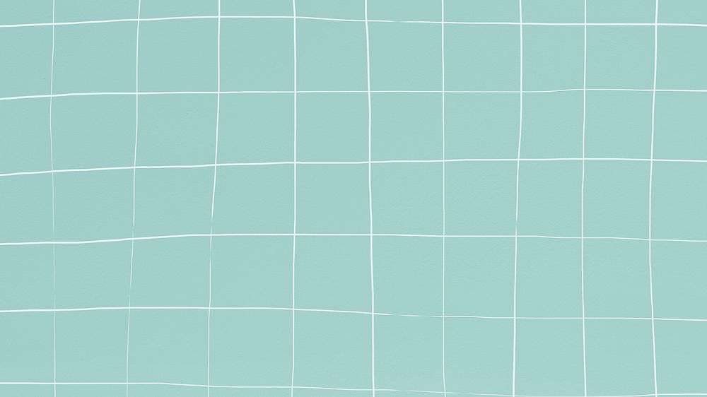 Distorted mint pool tile pattern background