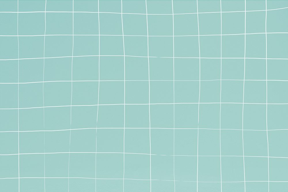Mint blue distorted geometric square tile texture background