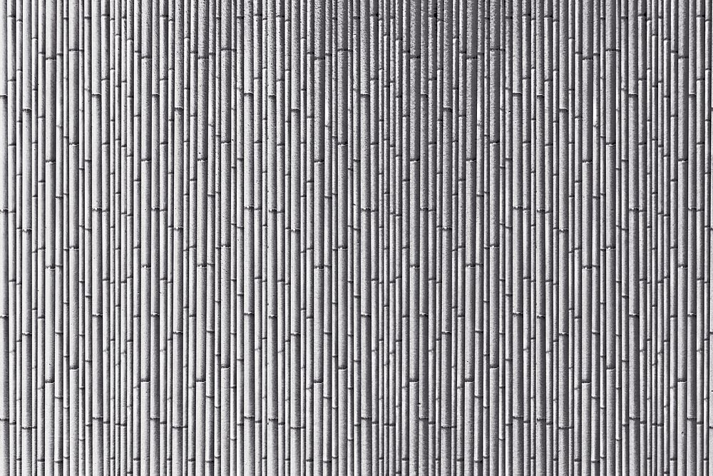 Silver bamboo stripes textured background