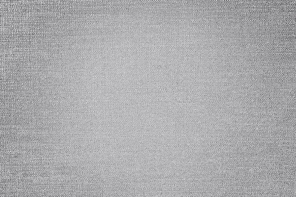 Silver cotton fabric textured background