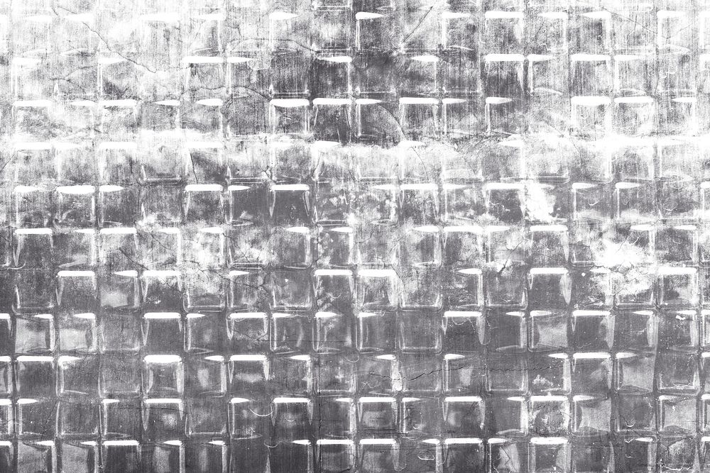 Silver tiles textured background