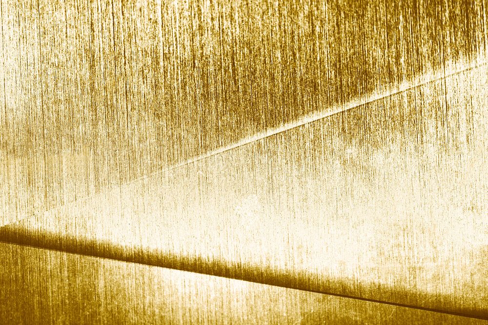Shiny gold triangle patterned background