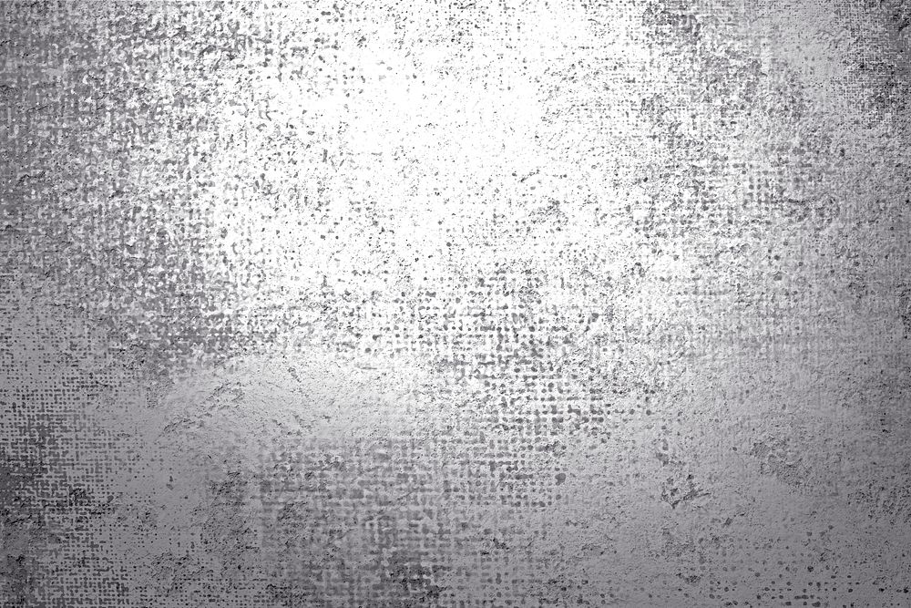 Rustic silver paint textured background