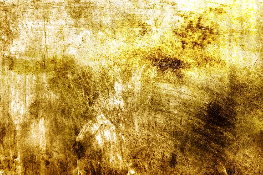 Rustic gold  paint textured background