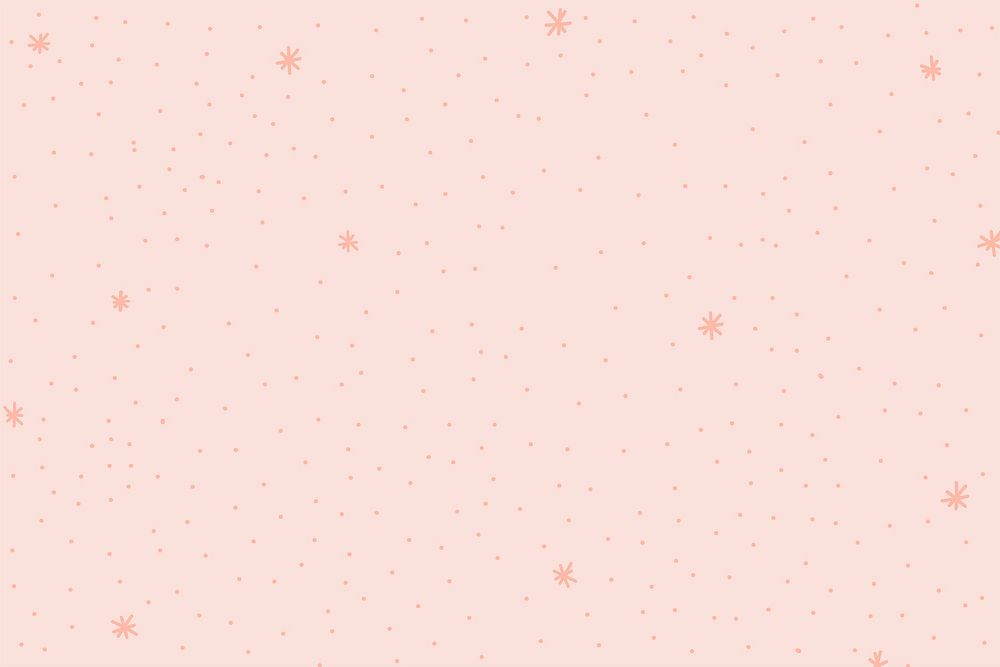 Minimal star pattern vector with pastel background wallpaper