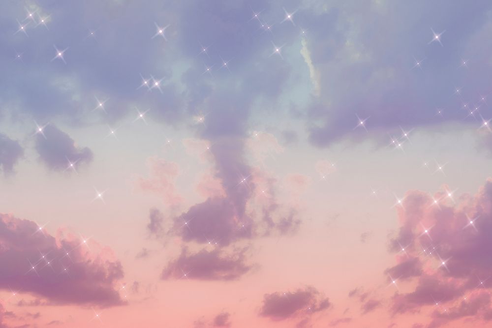 Sparkle sky dreamy background image