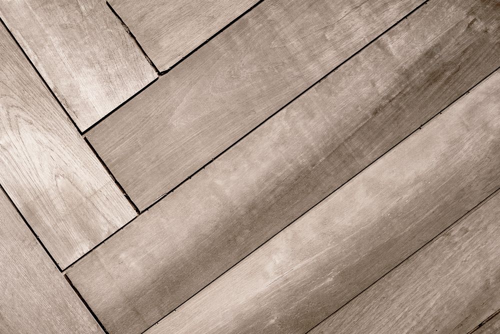 Patterned wooden floor textured background