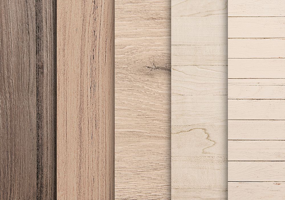 Wooden floorboard samples textured background