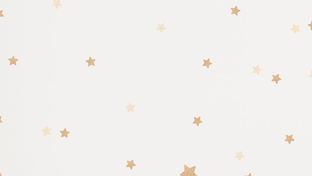 Shimmery psd gold stars background for kids