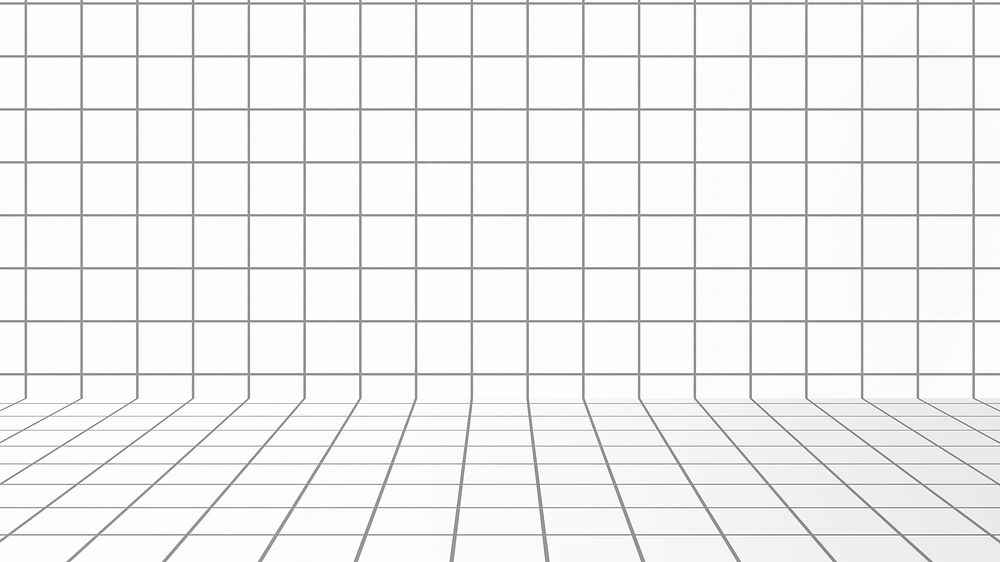 Minimal grid psd black and white background