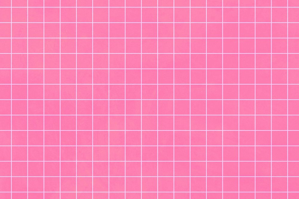 Hot psd pink aesthetic grid pattern background
