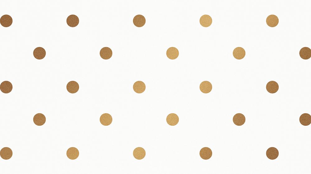 Gold polka dot psd glittery pattern wallpaper