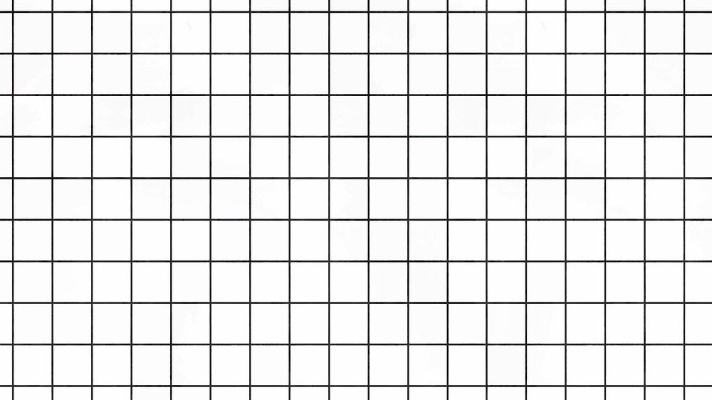 Vector aesthetic minimal white grid pattern wallpaper
