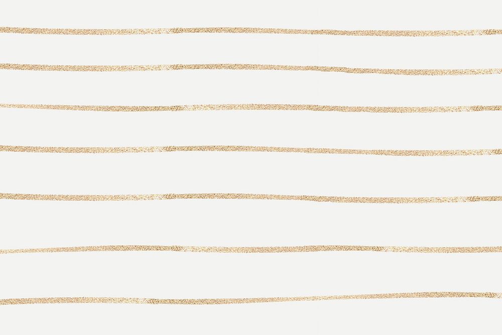 Gold shimmery stripes psd pattern on beige wallpaper