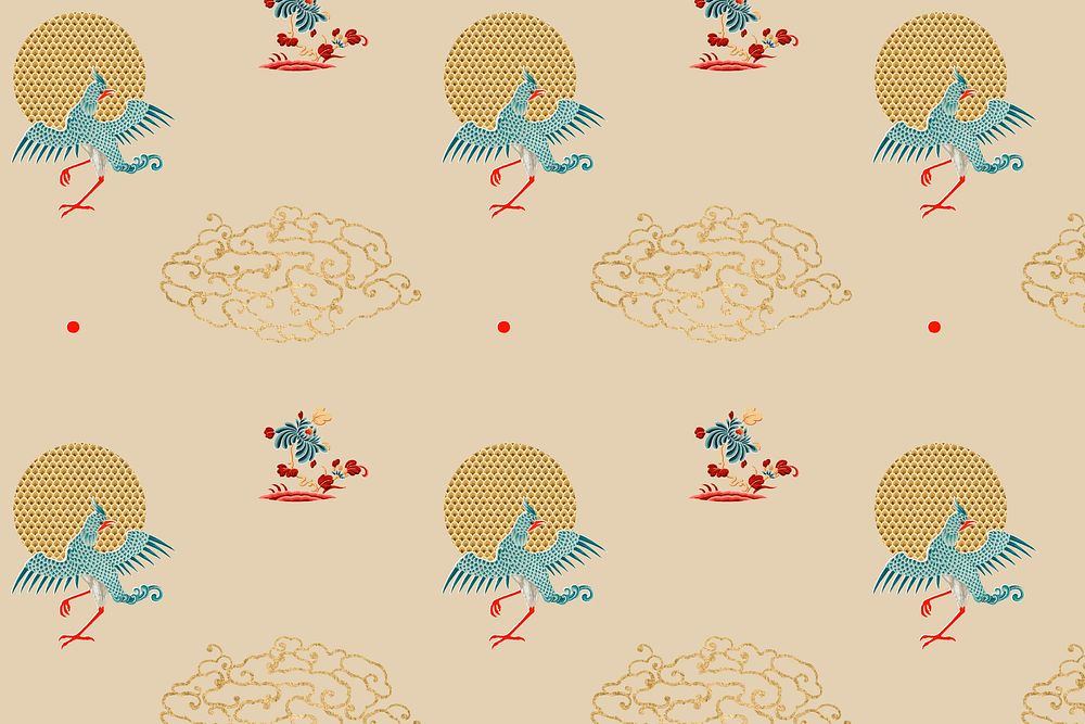 Traditional Chinese art vector background