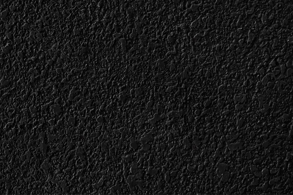 Black plain concrete textured background vector