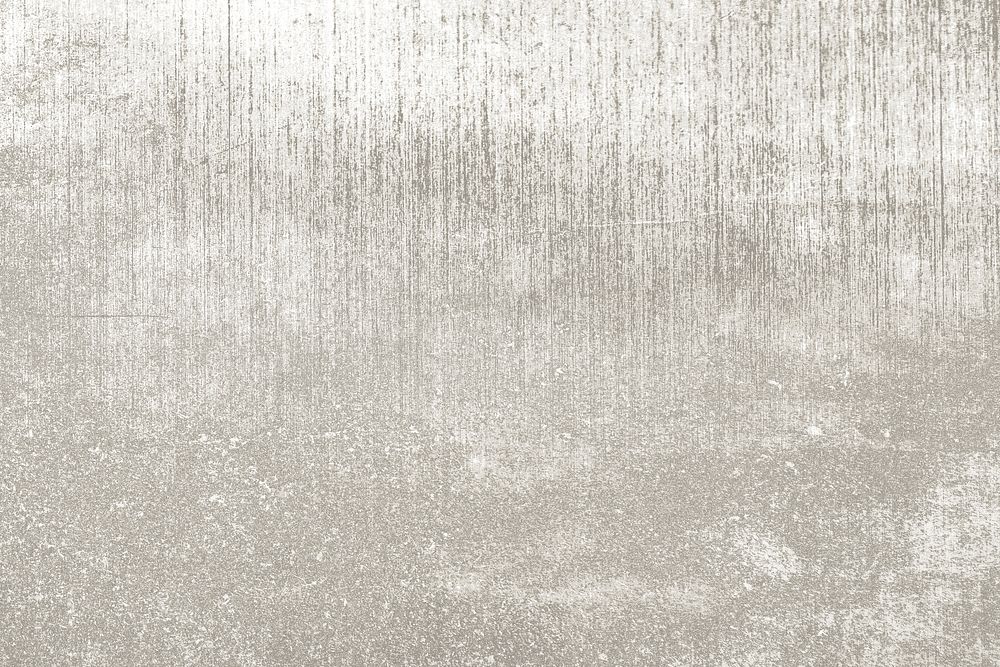 Grunge scratched white gold concrete textured background