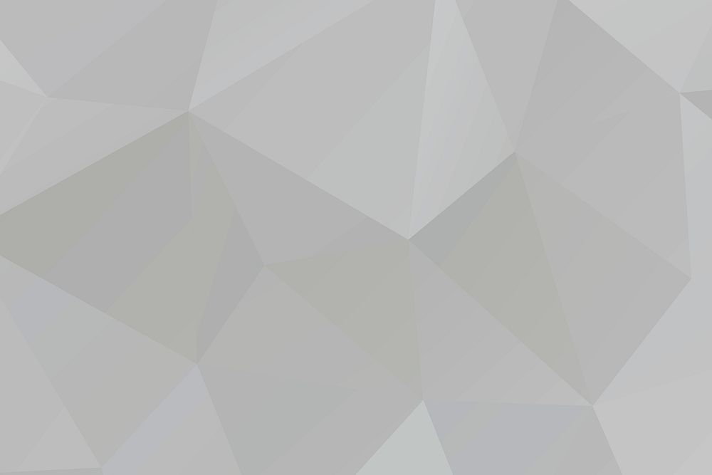 Abstract gray mosaic polygon surfaced background