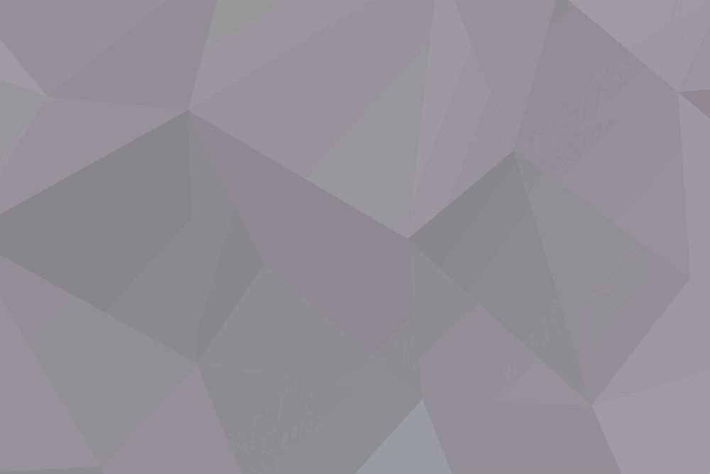 Abstract gray mosaic polygon surfaced background vector