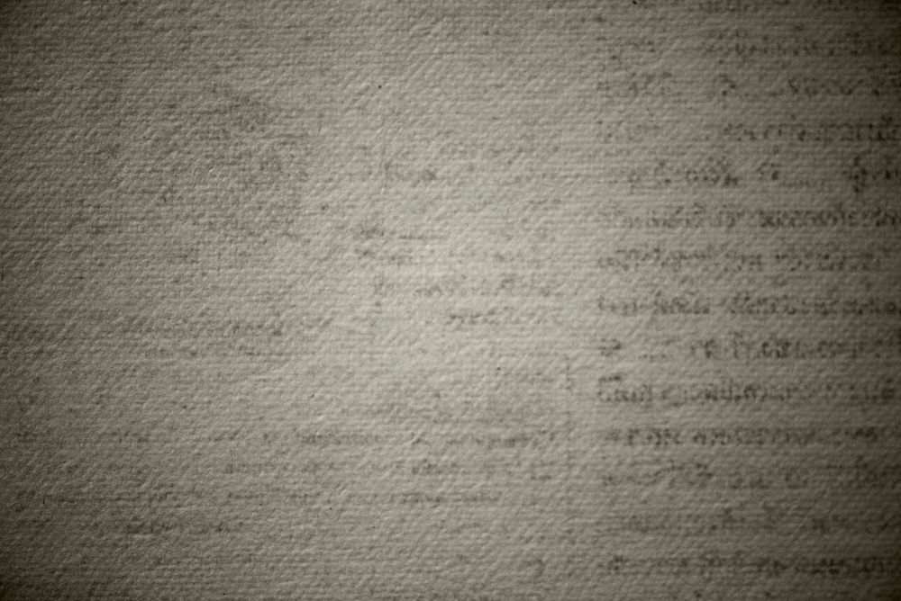 Grunge beige printed page textured background