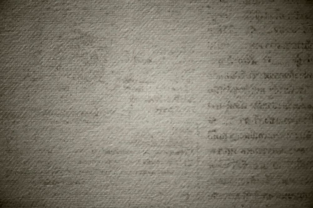 Grunge beige printed page textured background vector