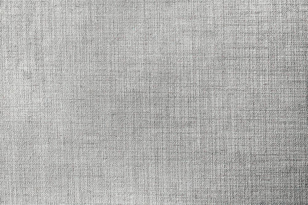 Gray fabric textile textured background vector