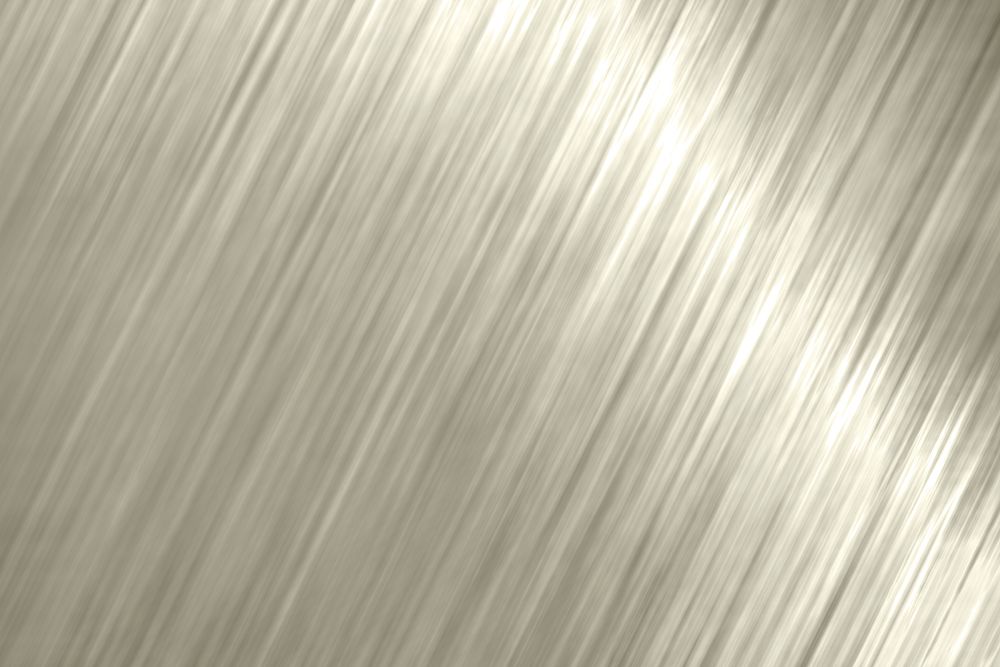 Blond metallic slanted lines textured background