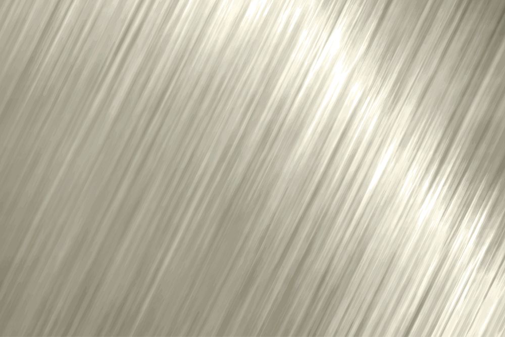 Blond metallic slanted lines textured background vector