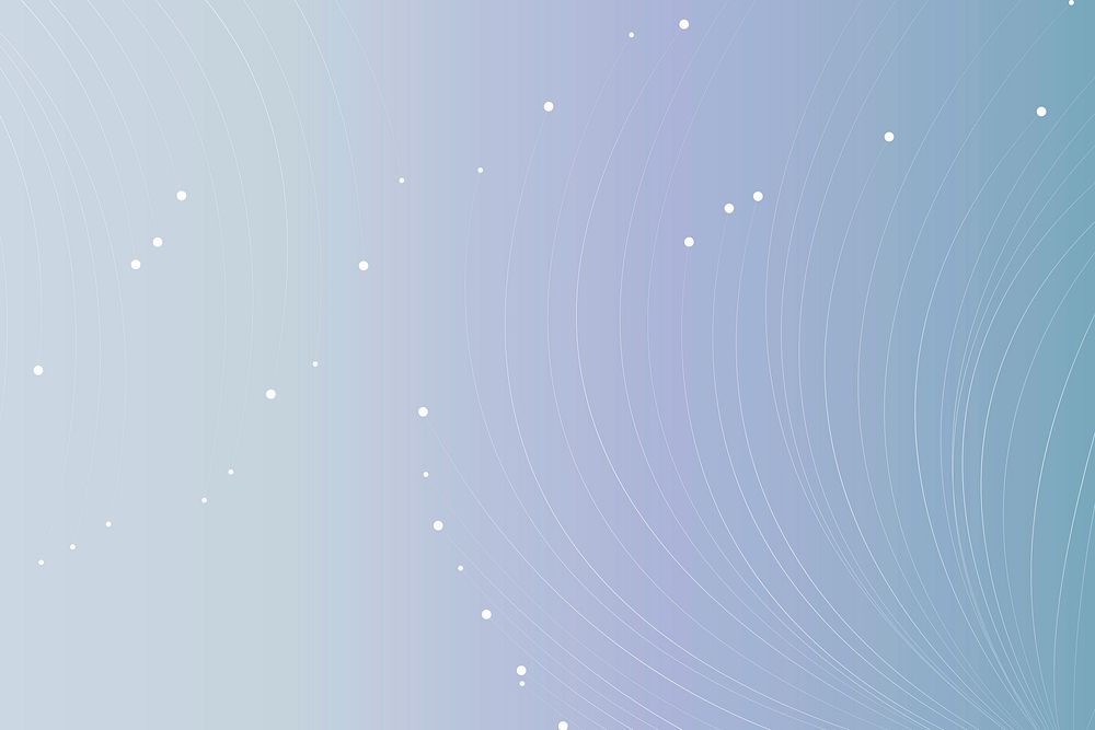 Particle lines vector futuristic gradient background