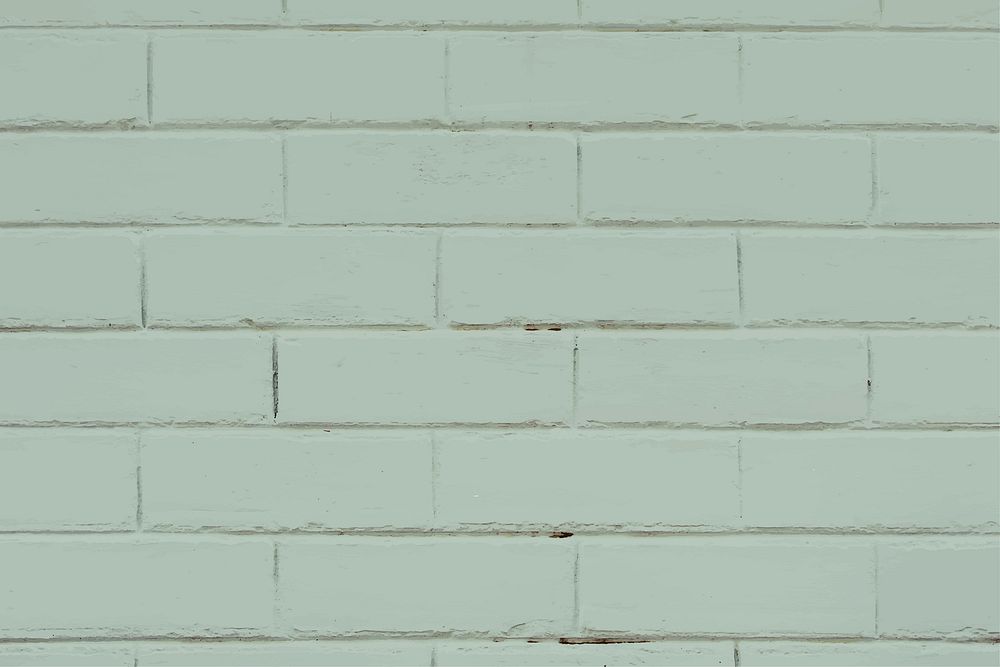 Green concrete brick wall vector