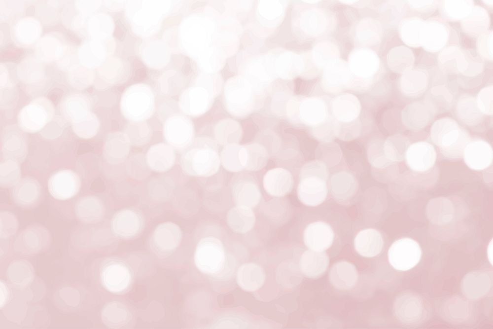 Pink defocused glittery background vector