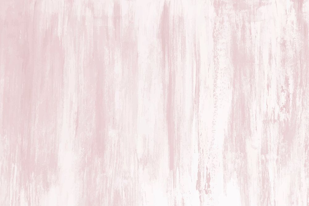 Weathered pastel pink concrete wall textured background vector