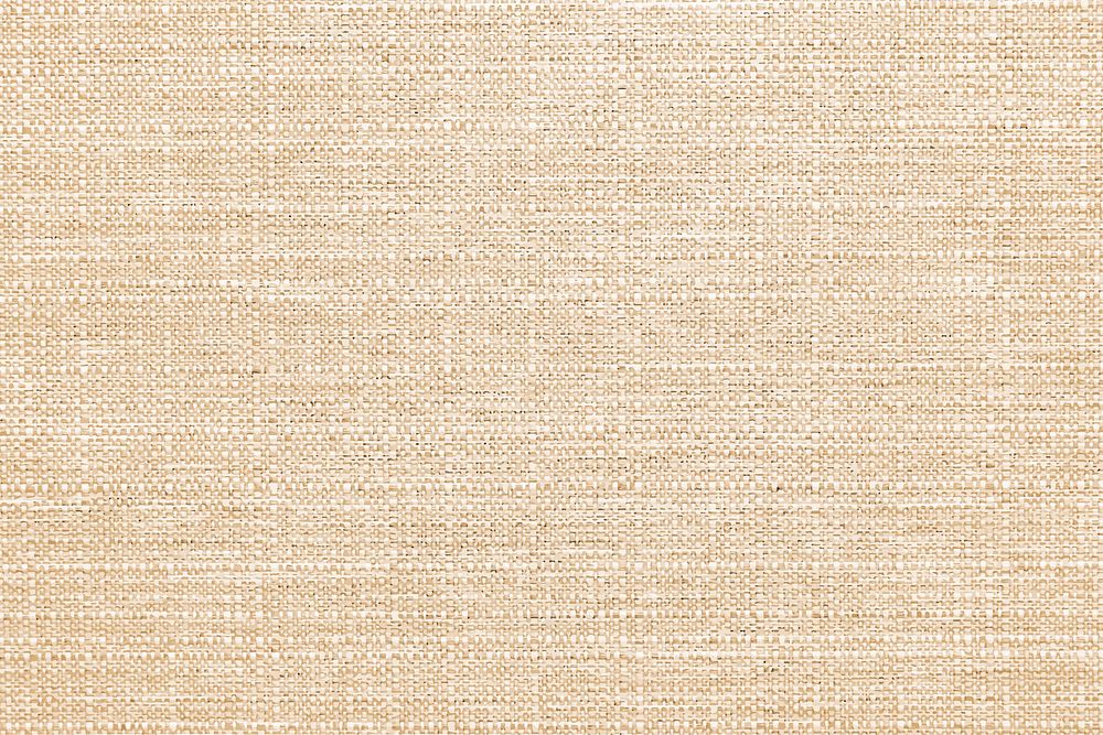 Yellow linen textile textured background vector