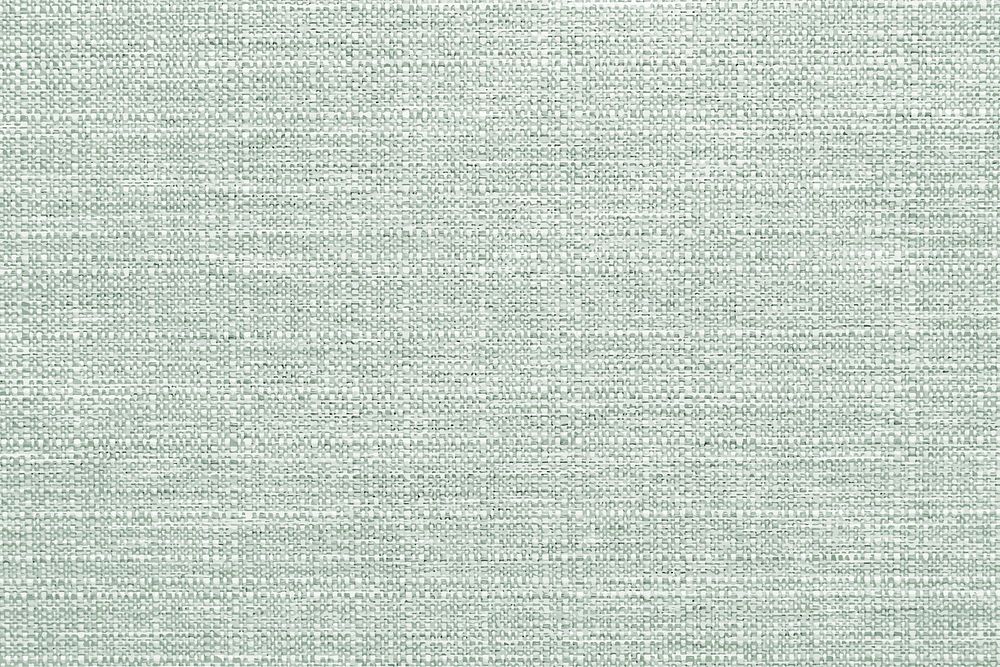 Green linen textile textured background vector